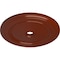 Ekena Millwork Classic Ceiling Medallion (Fits Canopies up to 5 1/2"), 41 1/8"OD x 4"ID x 2 1/8"P, Firebrick CM41CLFIF - alternate 4